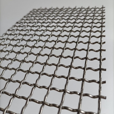SS310S 0.9mm Stainless Steel Crimped Wire Mesh High Temperature Resistance