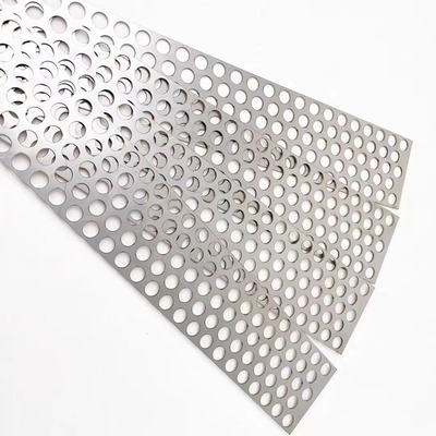 ISOの証明のステンレス鋼の円形の穴フィルター穴があいた金属板0.5mm-7mm
